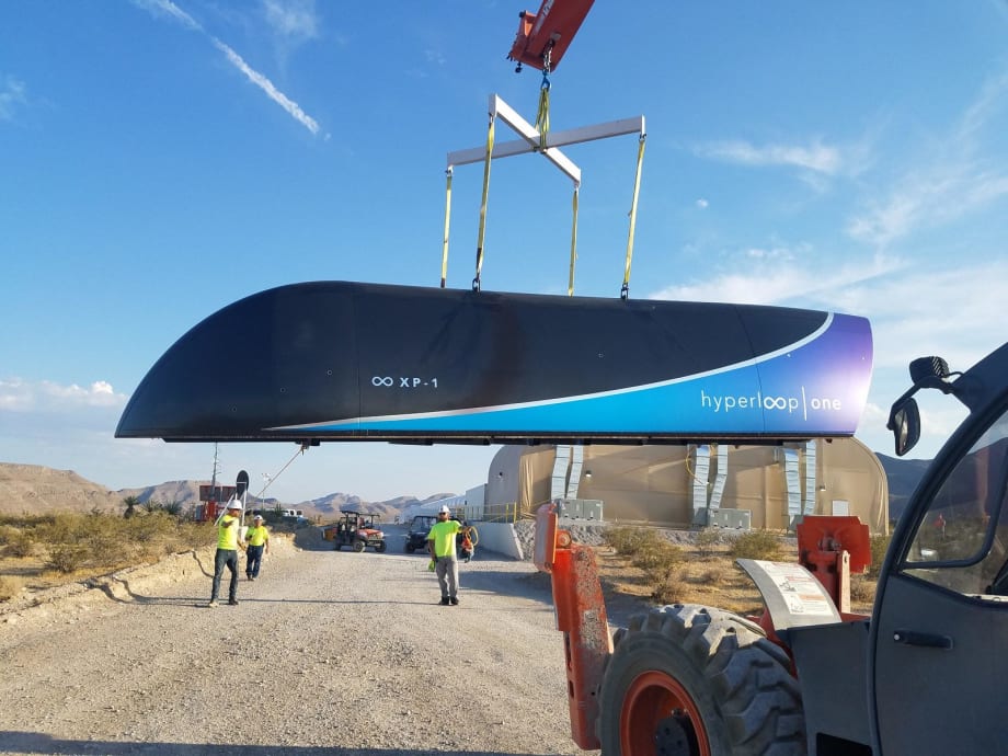Hyperloop One mark's first successful full test of high-speed system
