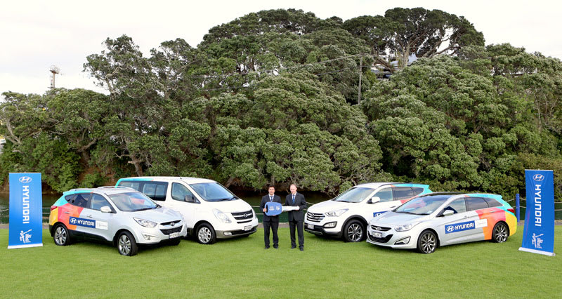 Hyundai New Zealand Supplies Fleet for Cricket World Cup