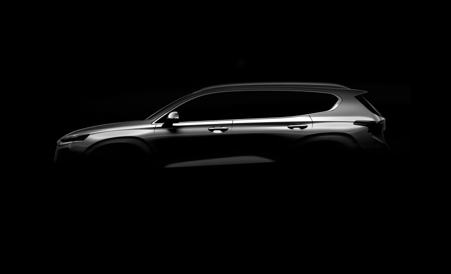 Hyundai Teases Next-Gen Santa Fe