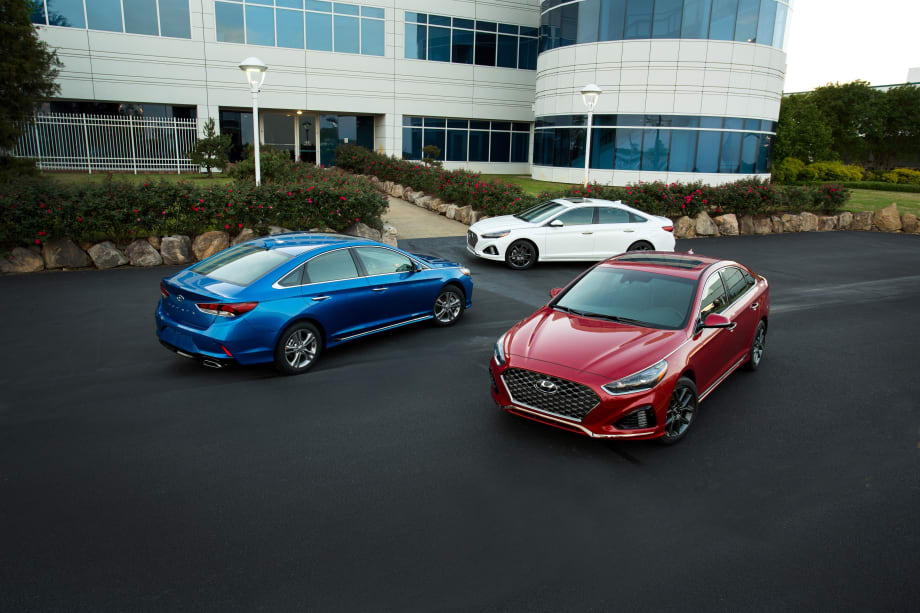 Refreshed 2018 Hyundai Sonata Starts at $22,935