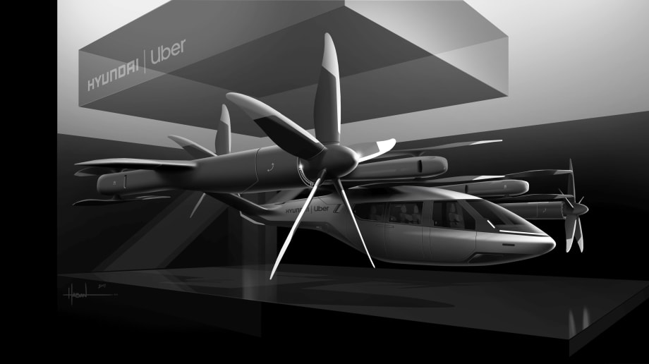 Hyundai, Uber announce ridesharing partnership, unveil air taxi model