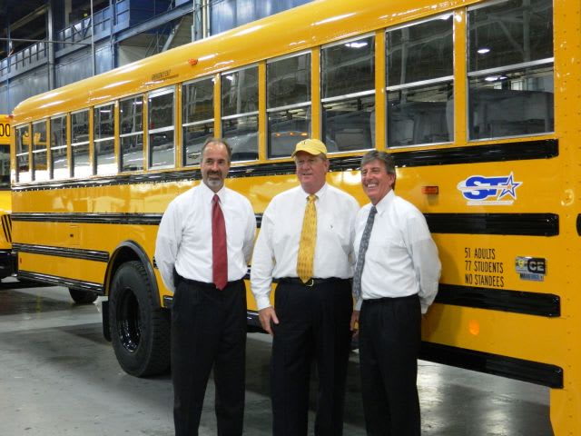 IC Bus completes 100,000th school bus at Tulsa