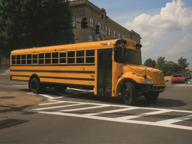 IC Bus Displays Gasoline School Bus at Oklahoma Show