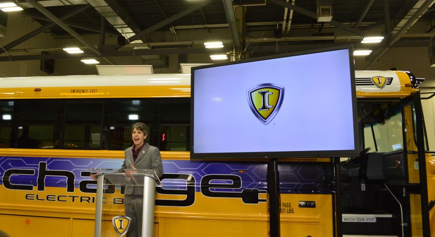 IC Bus Unveils Electric School Bus Concept at NAPT