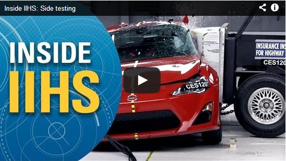 New IIHS Video Explains Side Crash Testing