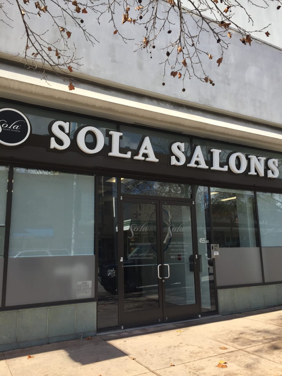 Salon Tour: The Sapphire Room at Sola Salon Studios in Pasadena