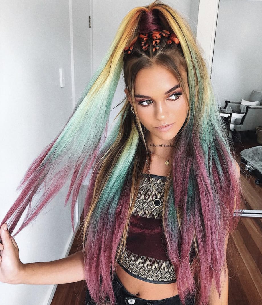On Fire with Festival Hair: Coachella Made this Stylist’s Dreams Come True