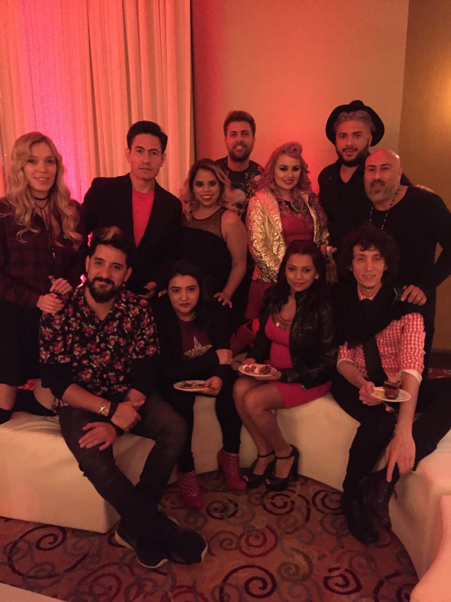 Sexy Hair Celebrates at The Red Party
