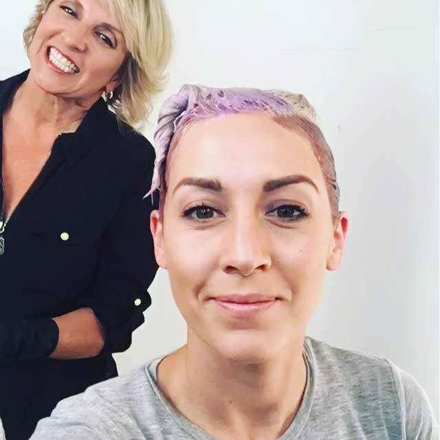 Dimensional Toning Technique On Double-Processed Hair