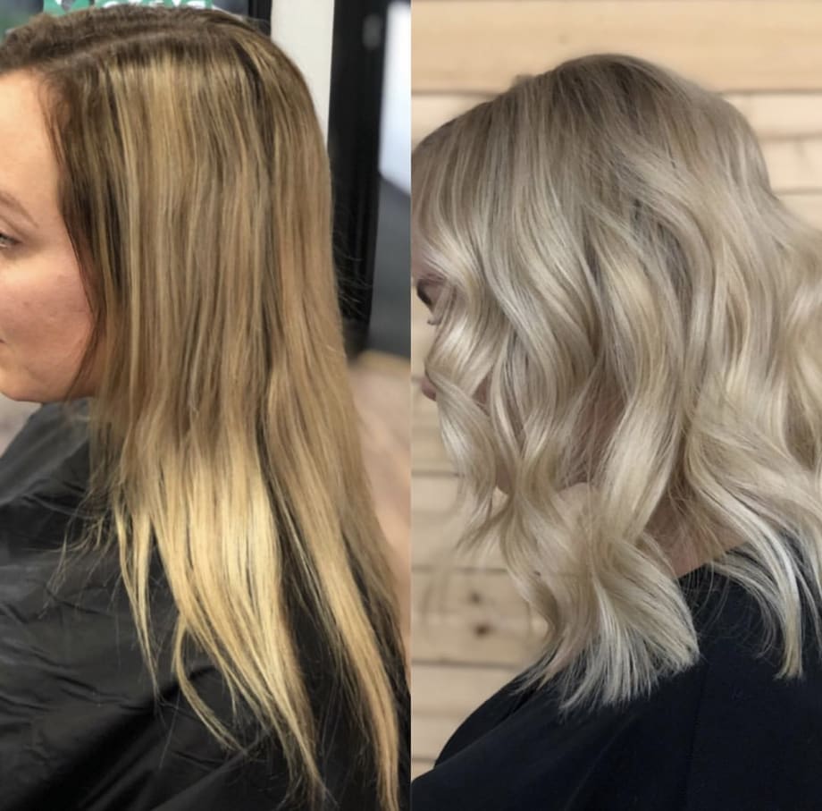 Spring-Approved Makeover: Creamy Blonde and Fresh Shape
