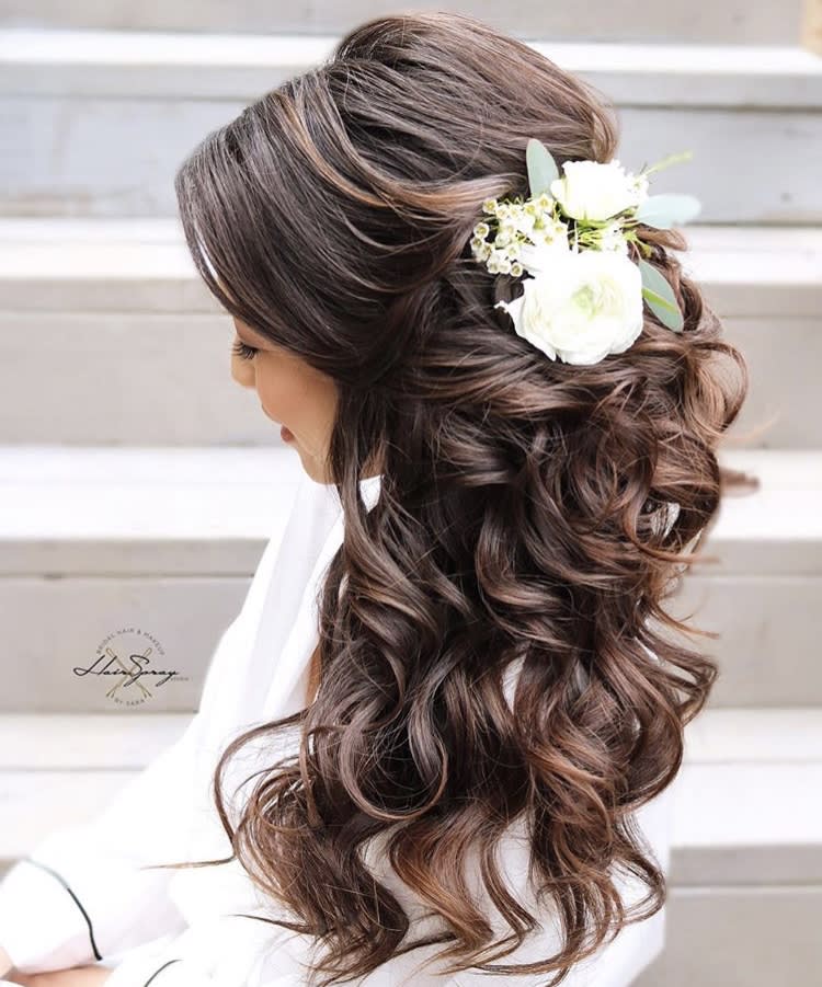 15 Boho Updos and Braids Perfect for Wedding Hair Inspiration by Sara Ortega @hairspray_studio