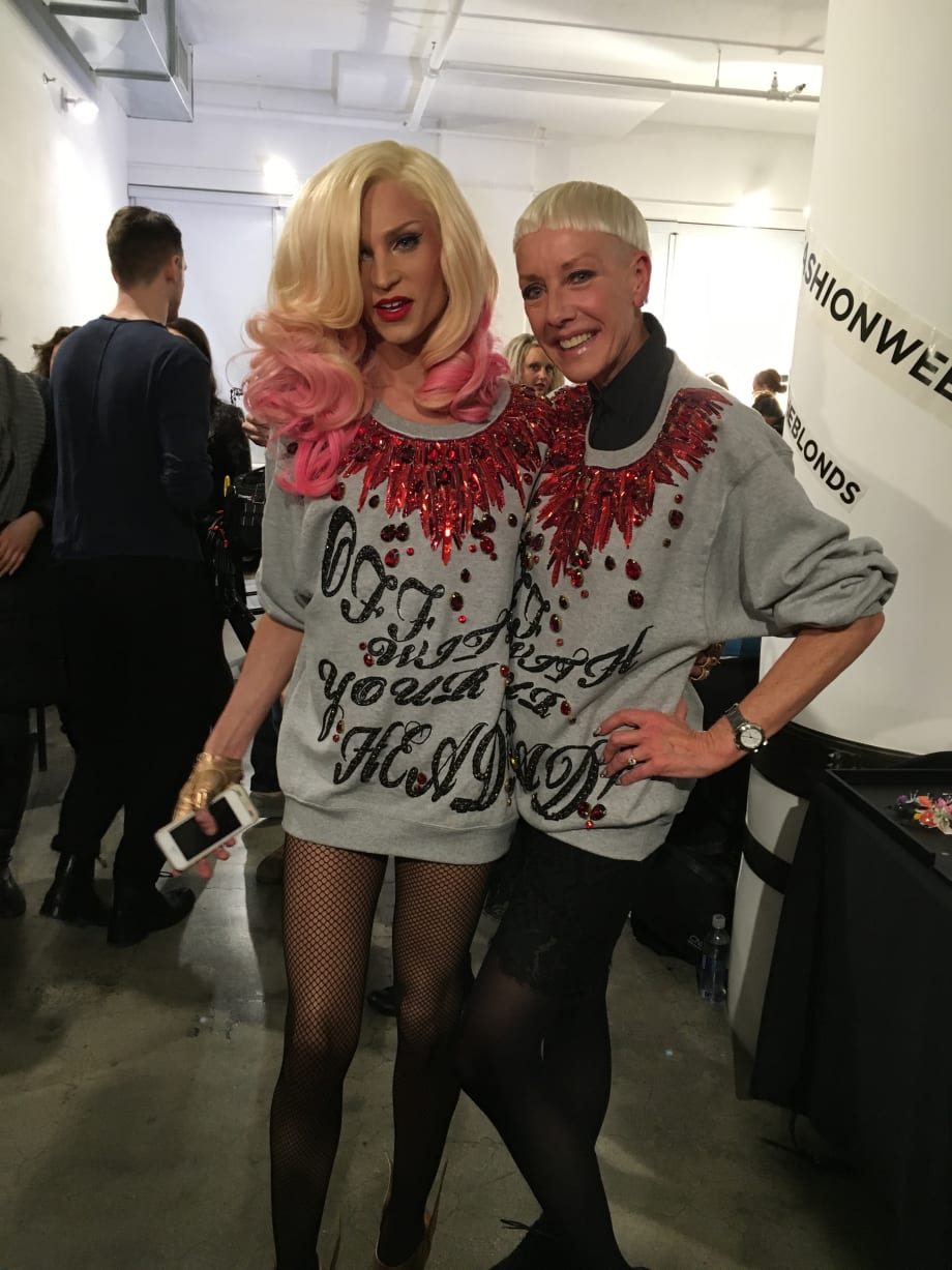 Backstage at NYFW A/W 2016