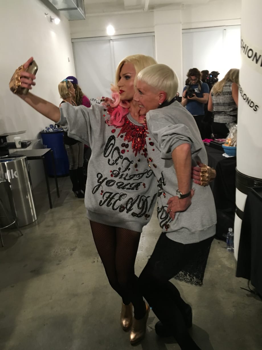 Backstage at NYFW A/W 2016