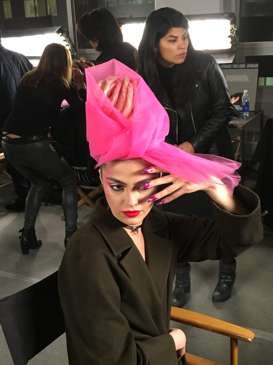 Backstage at NYFW A/W 2016