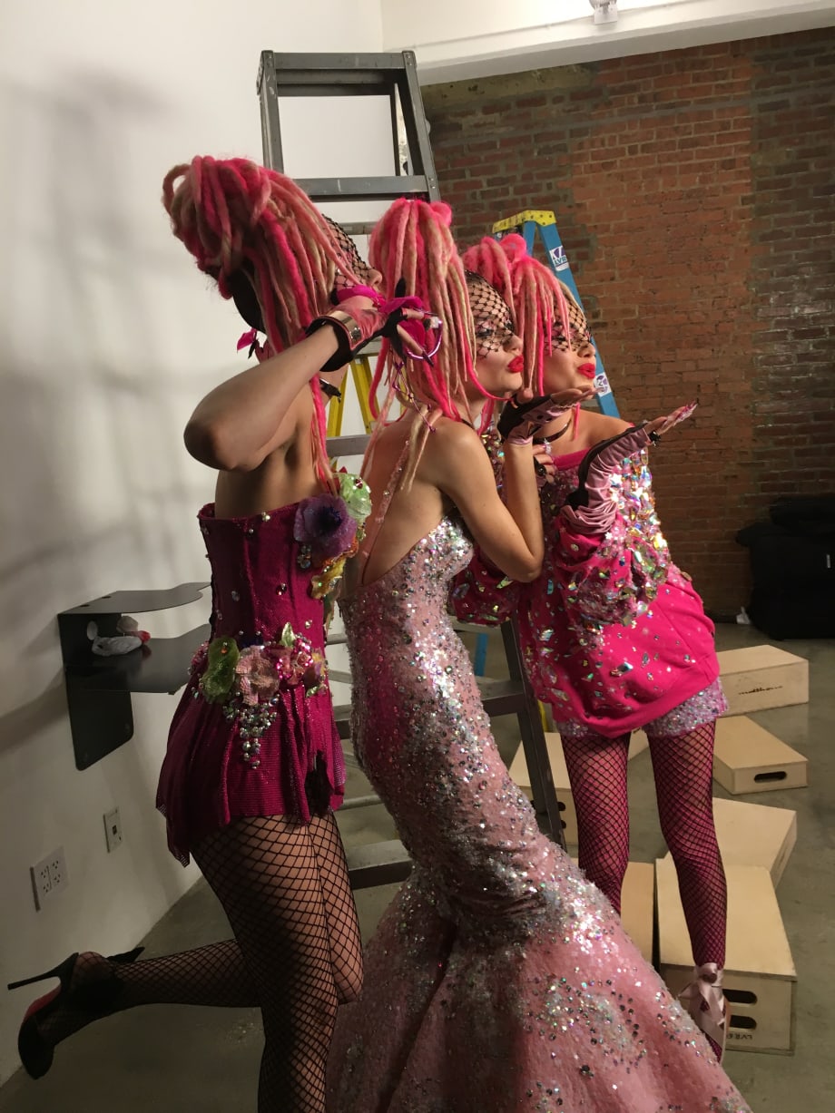 Backstage at NYFW A/W 2016