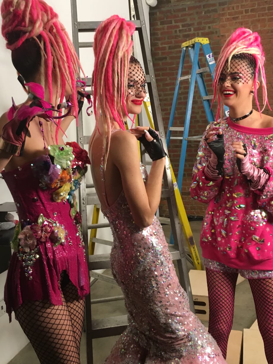 Backstage at NYFW A/W 2016