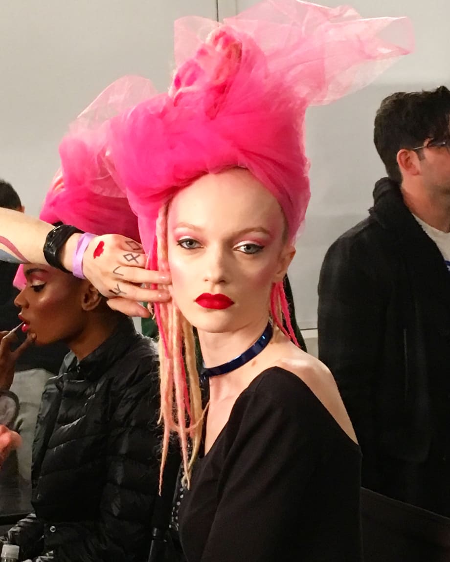 Backstage at NYFW A/W 2016