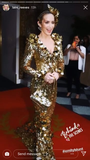 Emily Blunt at the Met Gala: Behind-the-Scenes with Hair by Laini Reeves