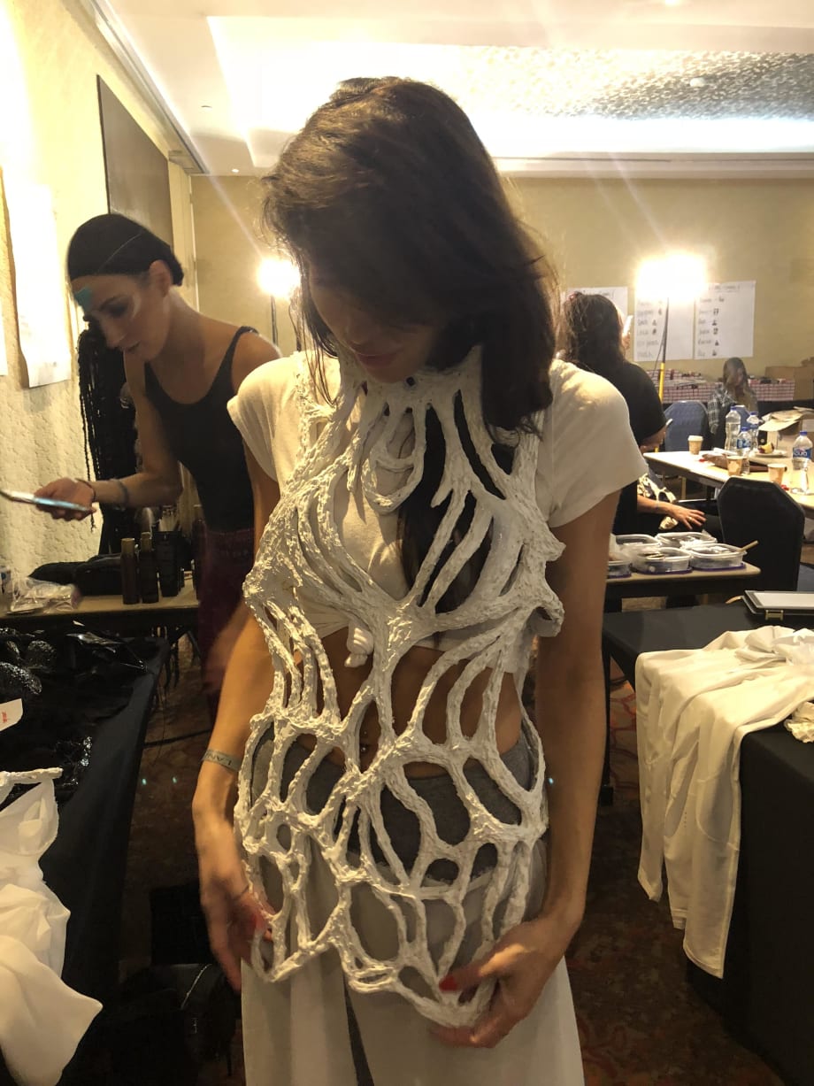 Behind the Scenes of Wardrobe Styling at L'anza's B.I.G. Event 2017