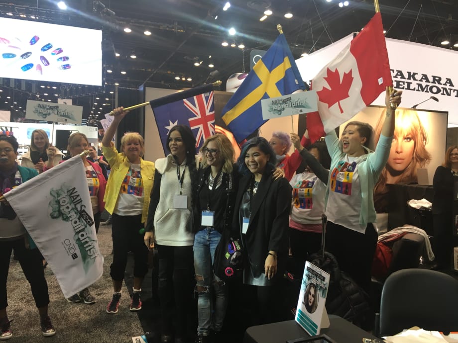 America's Beauty Show Nails Central 2016 in Chicago
