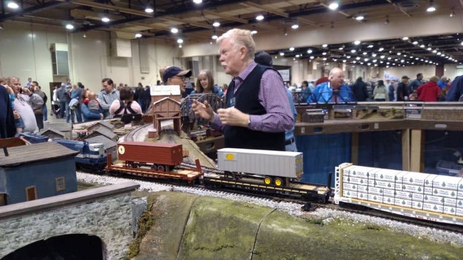 Model Train Show Includes Trucks that Deliver Memories