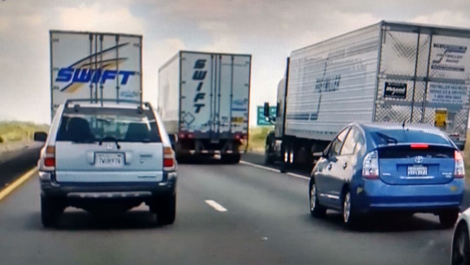 Risky Maneuver Breaks a Two-Rig Blockade