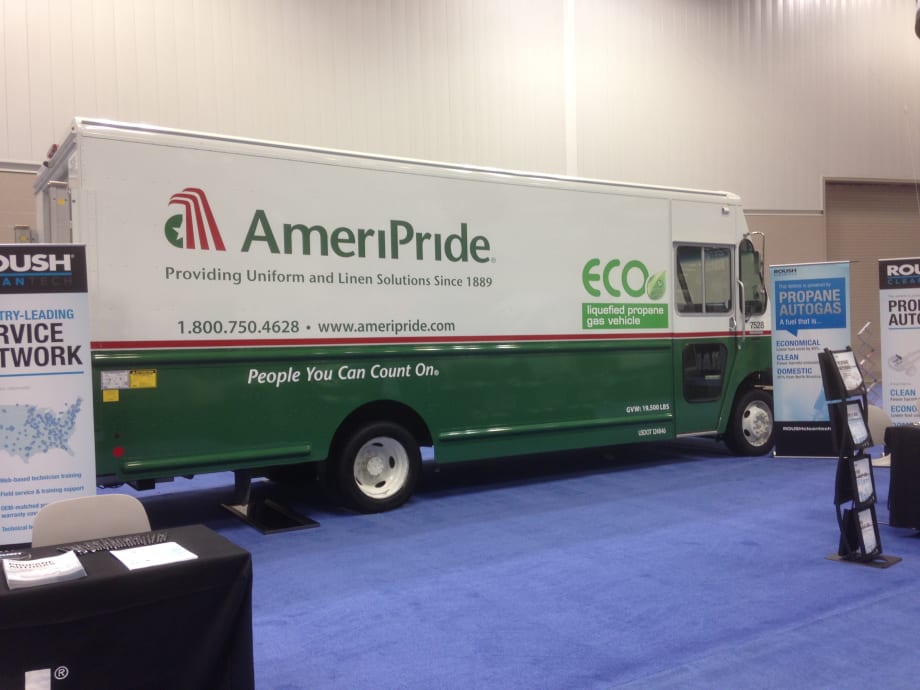 Linen Delivery Fleet Adds 20 Propane Trucks