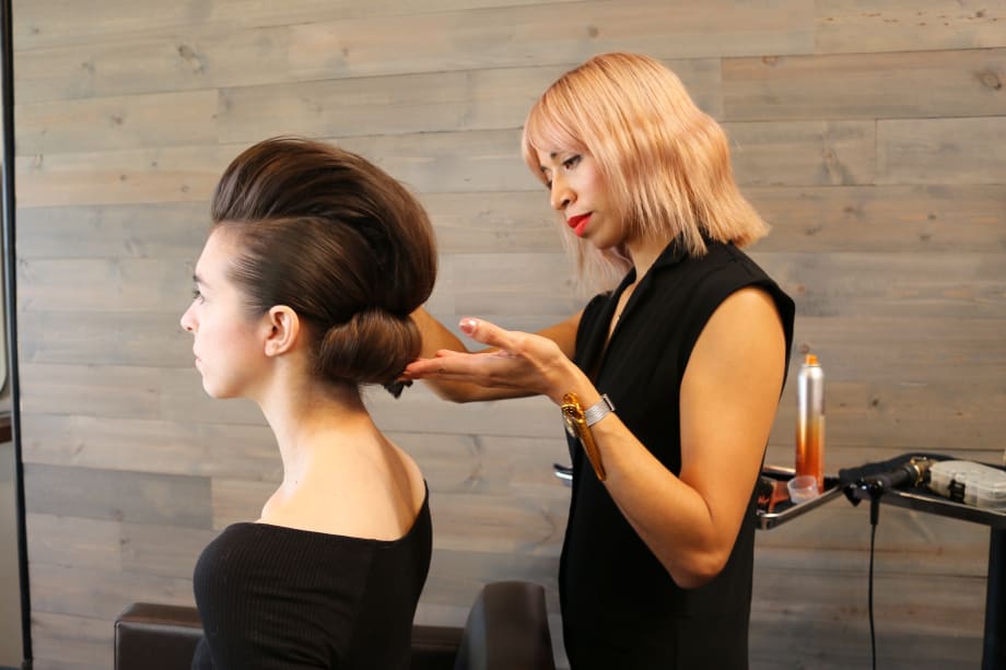 HOW-TO: Pompadour Upstyle With Extra Volume by Phillip Wilson and Ruth Tedmori
