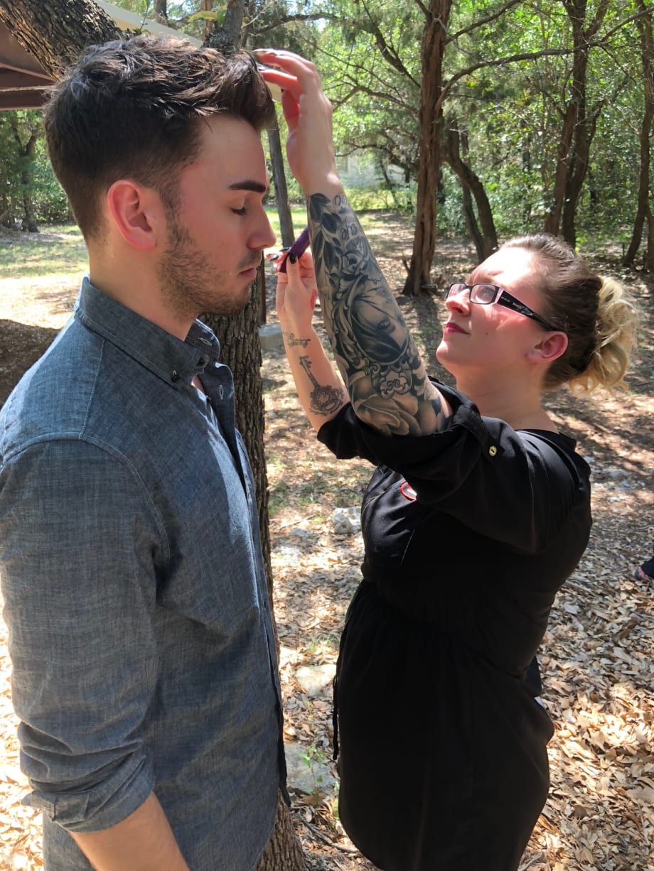 Men's Grooming Specialists: Behind-the-Scenes at Sport Clips Collection Photo Shoot