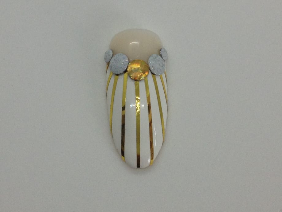 Ray of Sunshine Nail Art