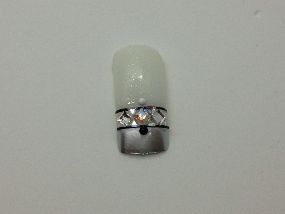 Traditional Bling Nail Art