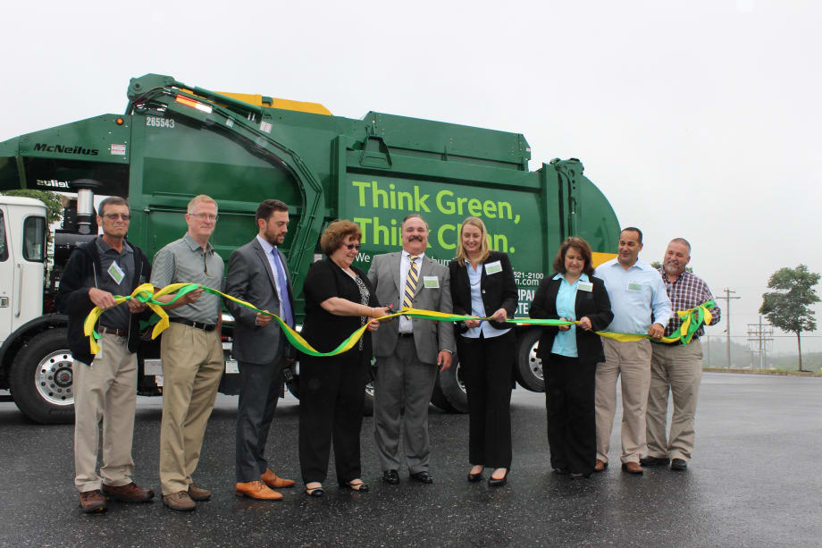 Waste Management Adds CNG Trucks, Fueling Station in Pa.