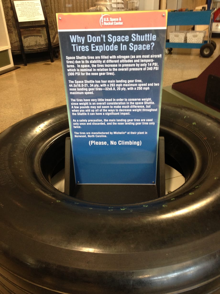 Nitrogen Tire Inflation: Good Enough for NASA