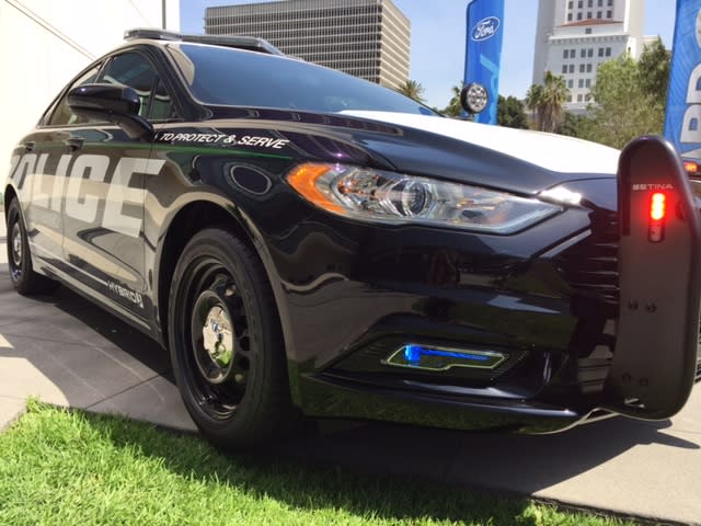 Ford's Police Responder Hybrid Sedan Doubles Fuel Efficiency