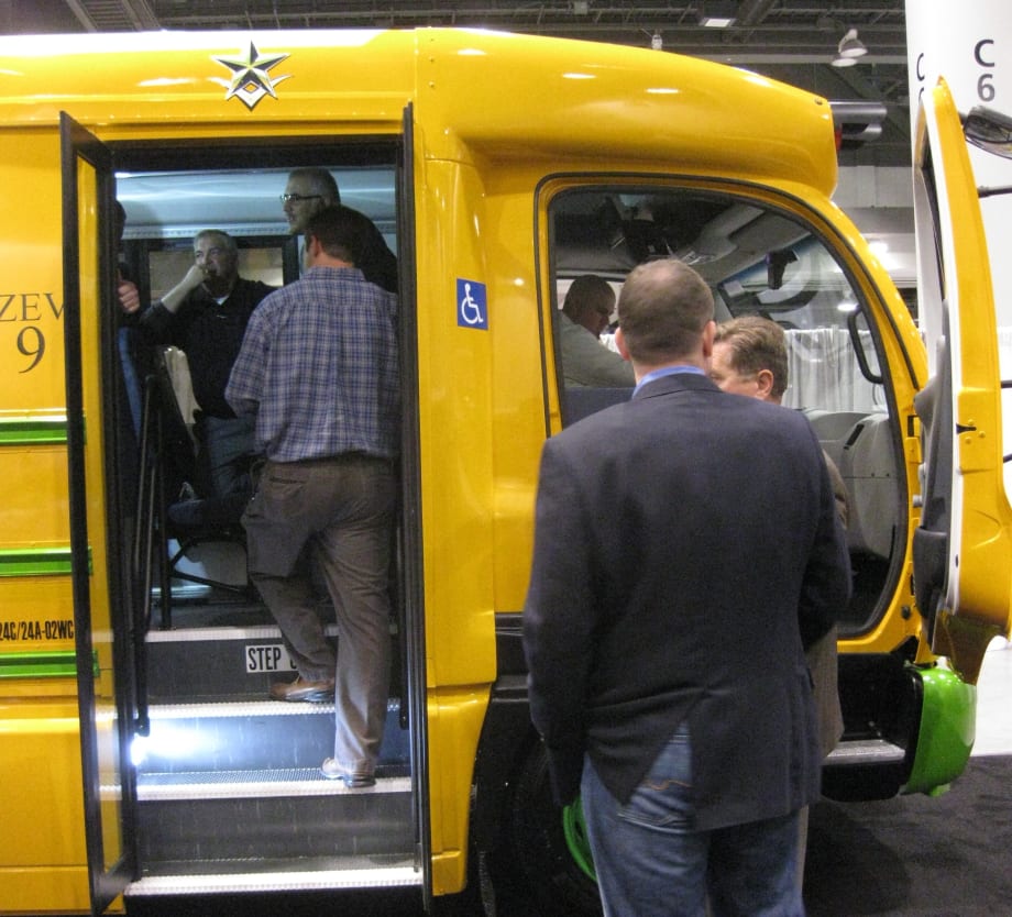 Trans Tech debuts electric school bus at NAPT Summit