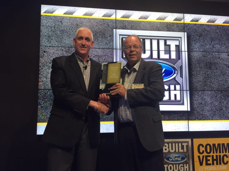 Ford F-650/750 Named 2016 Medium-Duty Truck of the Year