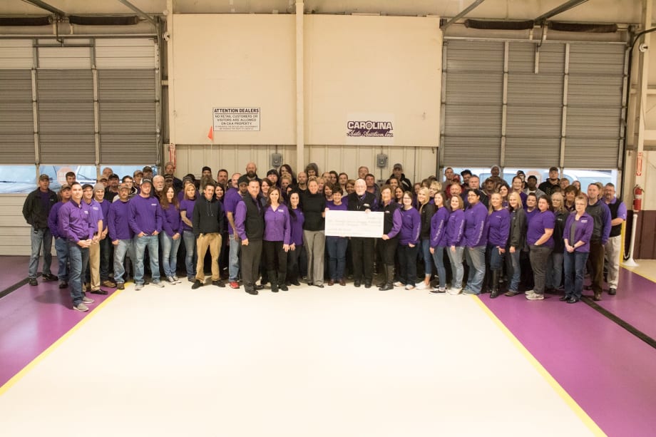 Auto Auction Leaders Raise Over $75K for Cancer Research in November