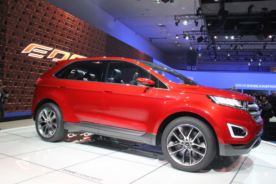 Ford Edge Concept Gets Autonomous Driving Features