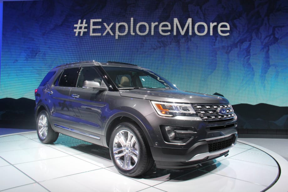 Ford Adds EcoBoost Engine to 2016 Explorer