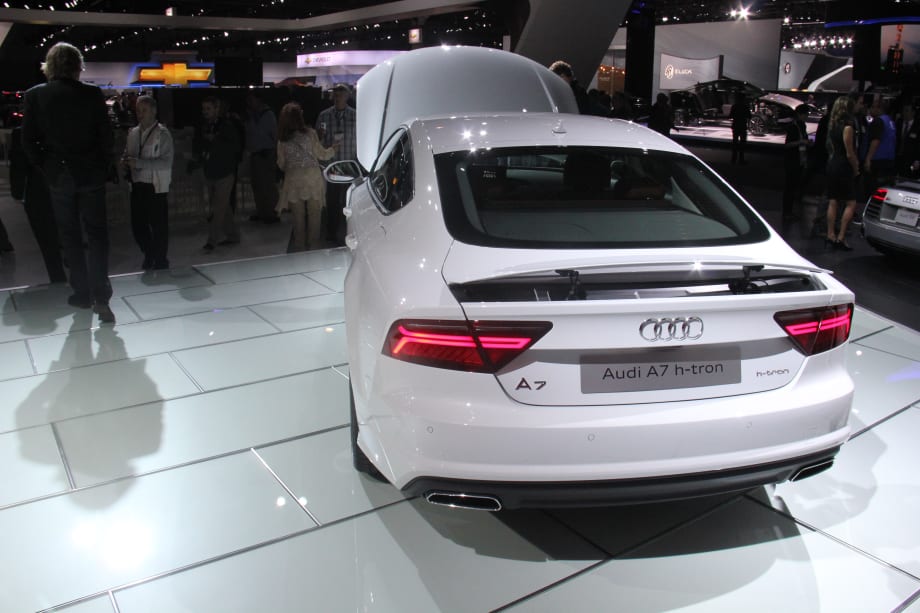 Audi Introduces Hydrogen Fuel Cell A7 Sedan