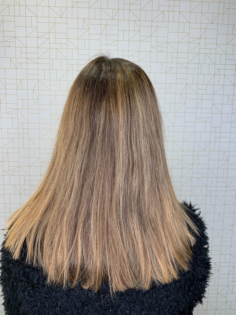 Color How-To: Faded Blonde Highlights to Rich, Chocolate Brunette Ribbons