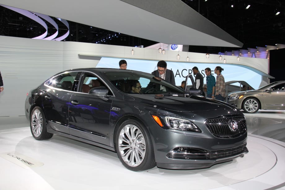 Buick Shows Sleeker LaCrosse for 2017