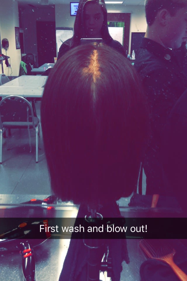 New Cosmetology Student Hannah Barnette Starts Her Beauty School Adventure!