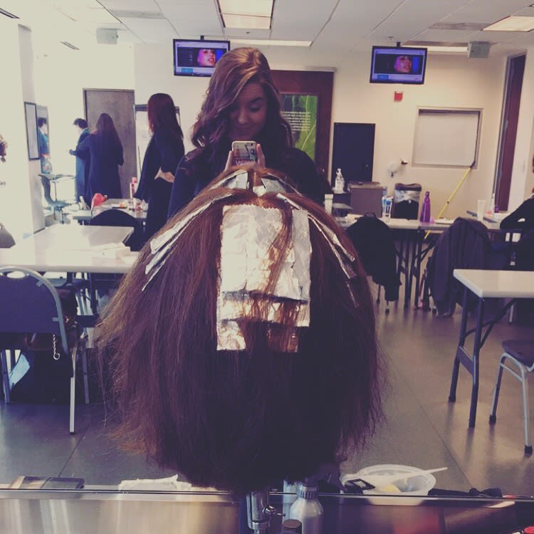 New Cosmetology Student Hannah Barnette Starts Her Beauty School Adventure!