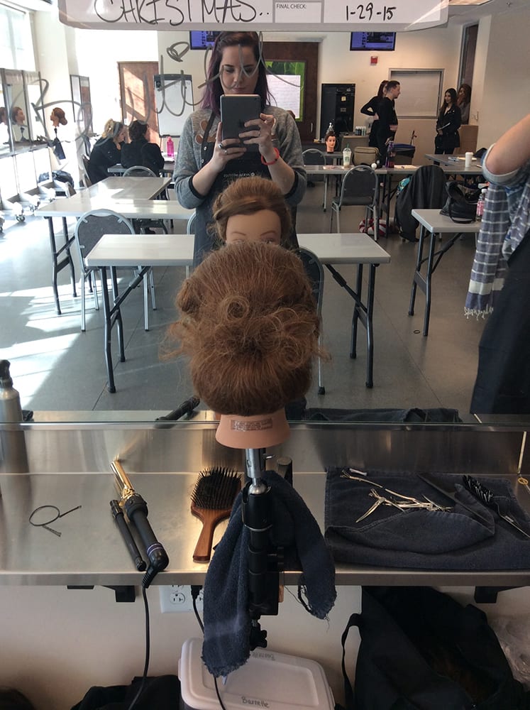 New Cosmetology Student Hannah Barnette Starts Her Beauty School Adventure!