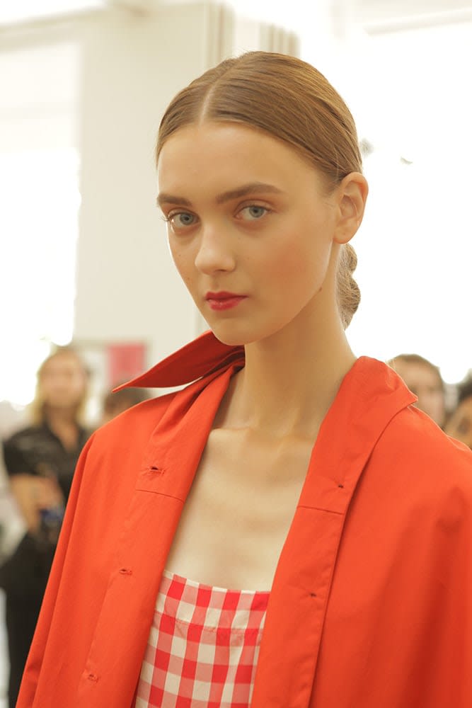 Fashion Week Spring/Summer 2017: Simple, Elegant Ponytail by Joseph DiMaggio at Novis