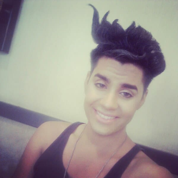 Tad Greene's Adam Lambert Inspired Do