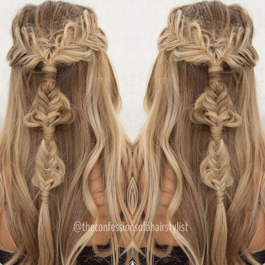 HOW-TO: A New Twist on a Deconstructed Fishtail Braid