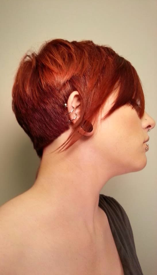 HOW-TO: 4 Ways to Style This "Rebellious" Cut and Color
