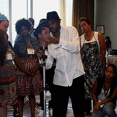 Mizani's Education Event at Trump Towers!